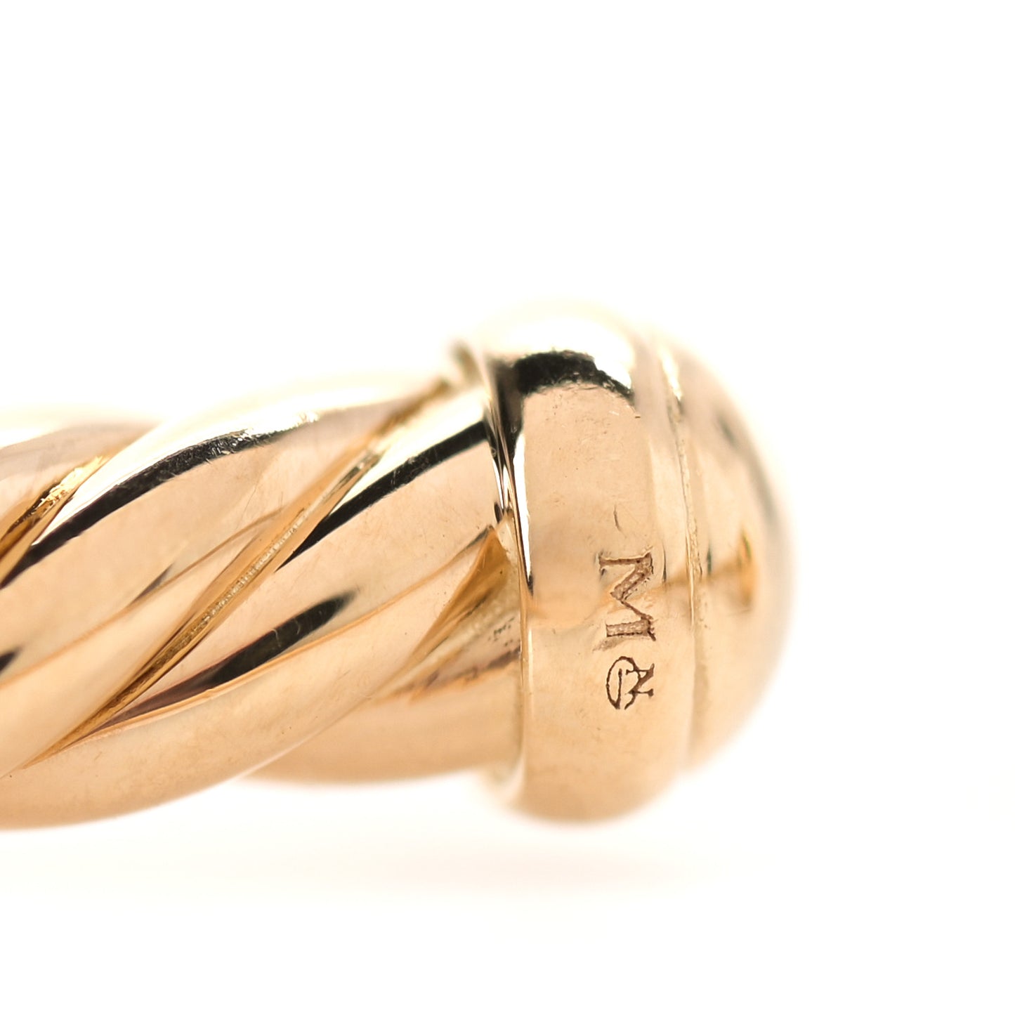 18K Yellow Gold 4mm Cablespira Bracelet