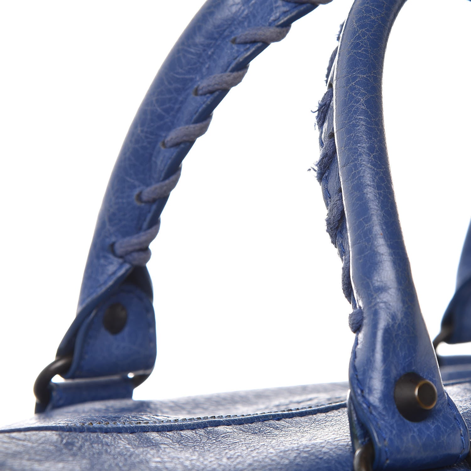 Balenciaga Agneau Classic Hardware Polly Bleut Bleu Glacier 12 of 14
