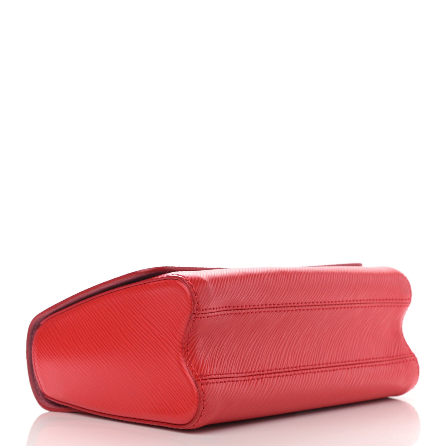 Epi Twist Shoulder Bag MM Coquelicot
