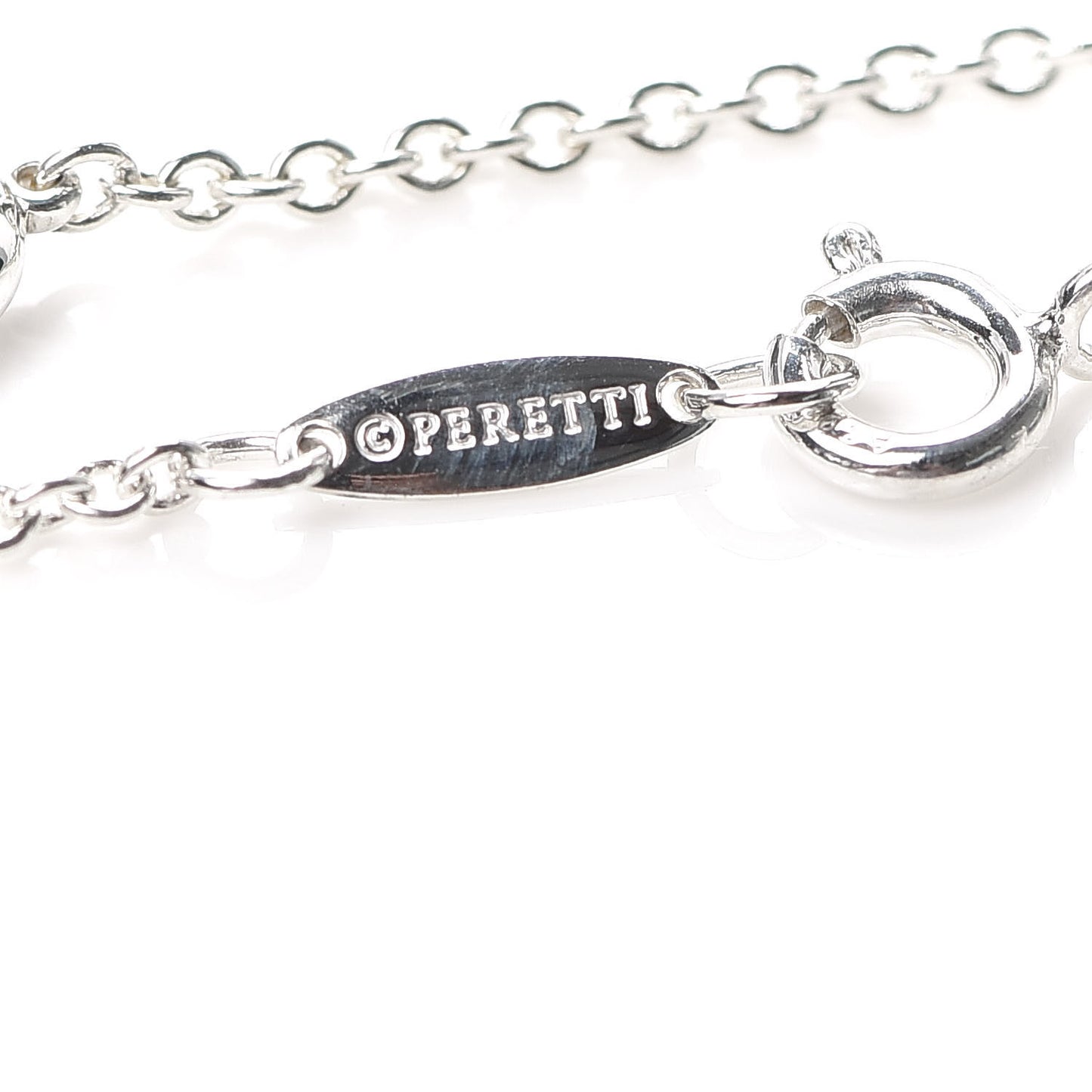 Sterling Silver 9mm Elsa Peretti Bean Bracelet