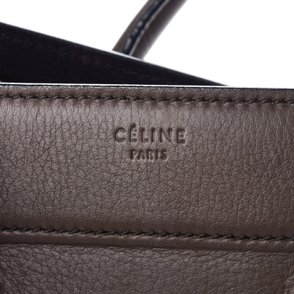 Celine Supple Calfskin Medium Phantom Luggage Anthracite 6 of 17