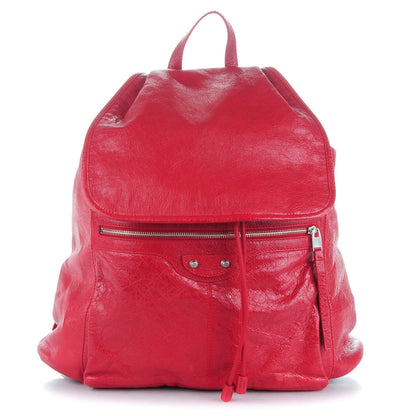 Balenciaga Agneau Classic Hardware S Traveler Backpack Rouge Grenade 1 of 7