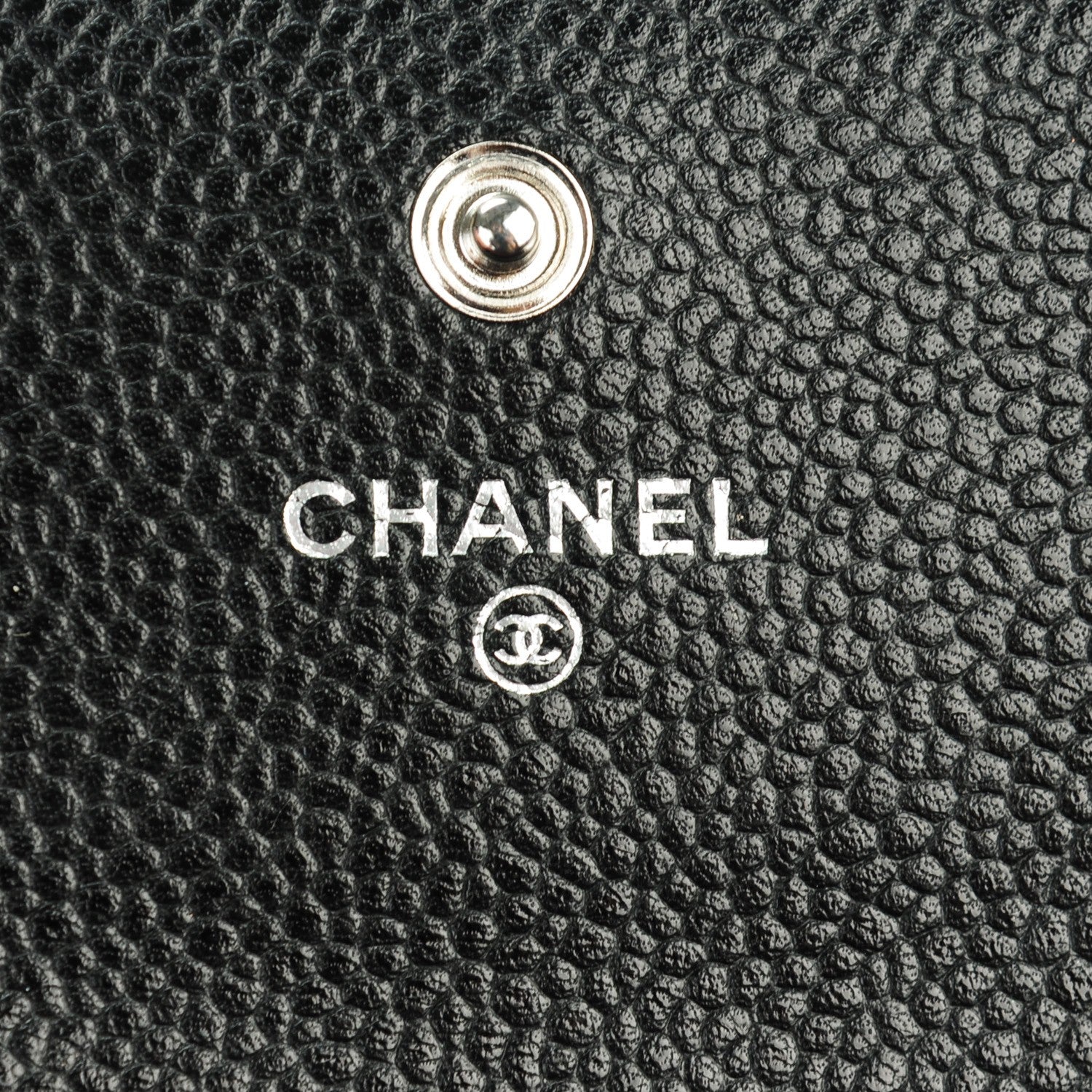 Chanel Caviar Quilted Long Flap Wallet Black 6 of 8