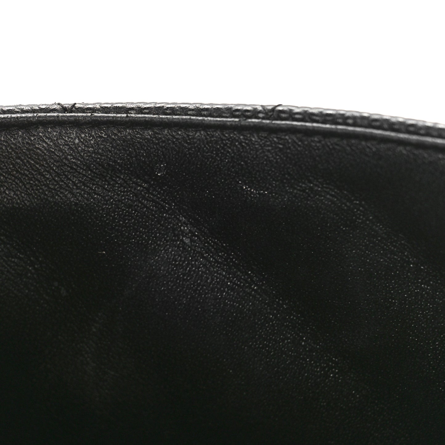 Caviar Quilted Mini Rectangular Flap Black