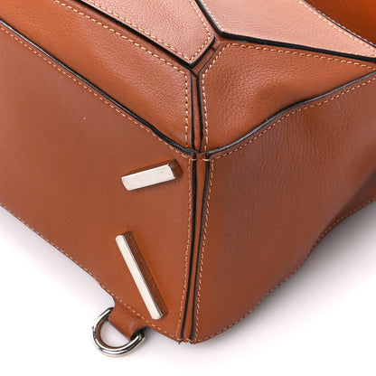 Loewe Calfskin Small Puzzle Bag Tan 11 of 12