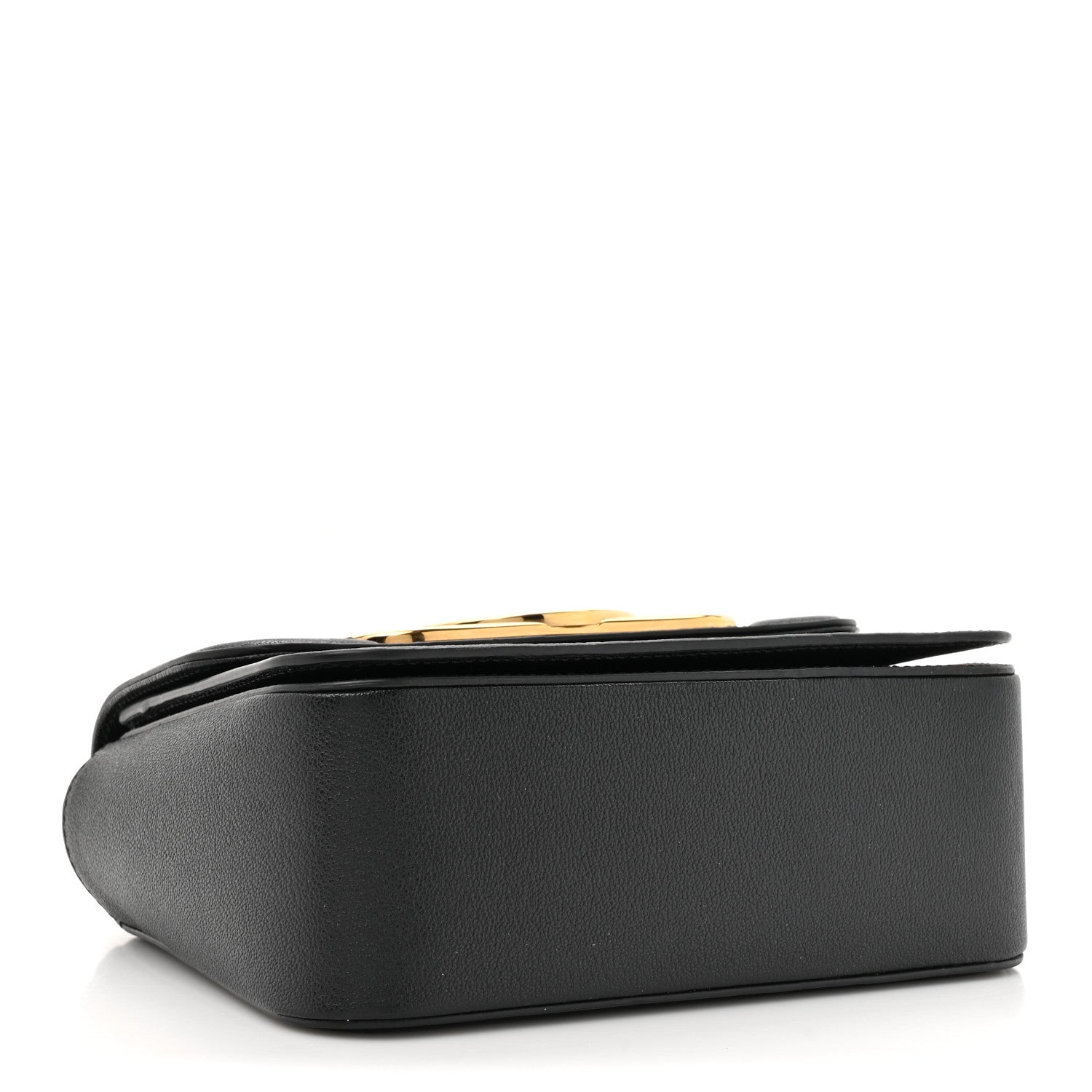Lanvin Calfskin 22 Logo Plaque Top Handle Bag Black 4 of 11