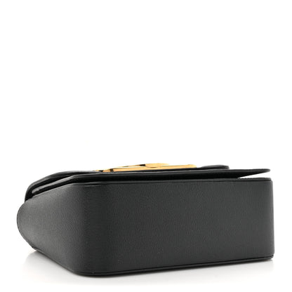 Lanvin Calfskin 22 Logo Plaque Top Handle Bag Black 4 of 11