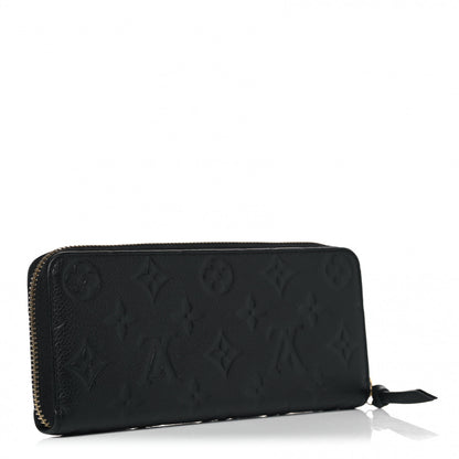 Louis Vuitton Empreinte Clemence Wallet Black 3 of 5