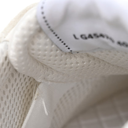 Chanel Calfskin Suede Coco Mark Logo Womens Sneakers 40 White 10 of 12