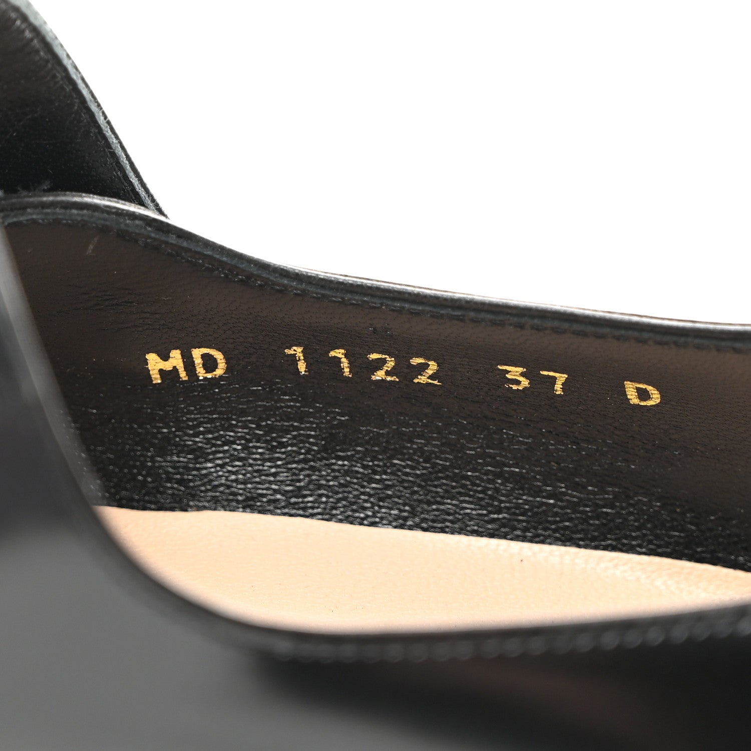 Christian Dior Brushed Calfskin Uniform 30mm Pumps 37 Black 8 of 10