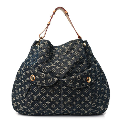 Louis Vuitton Denim Daily GM Gris Blue 1 of 9