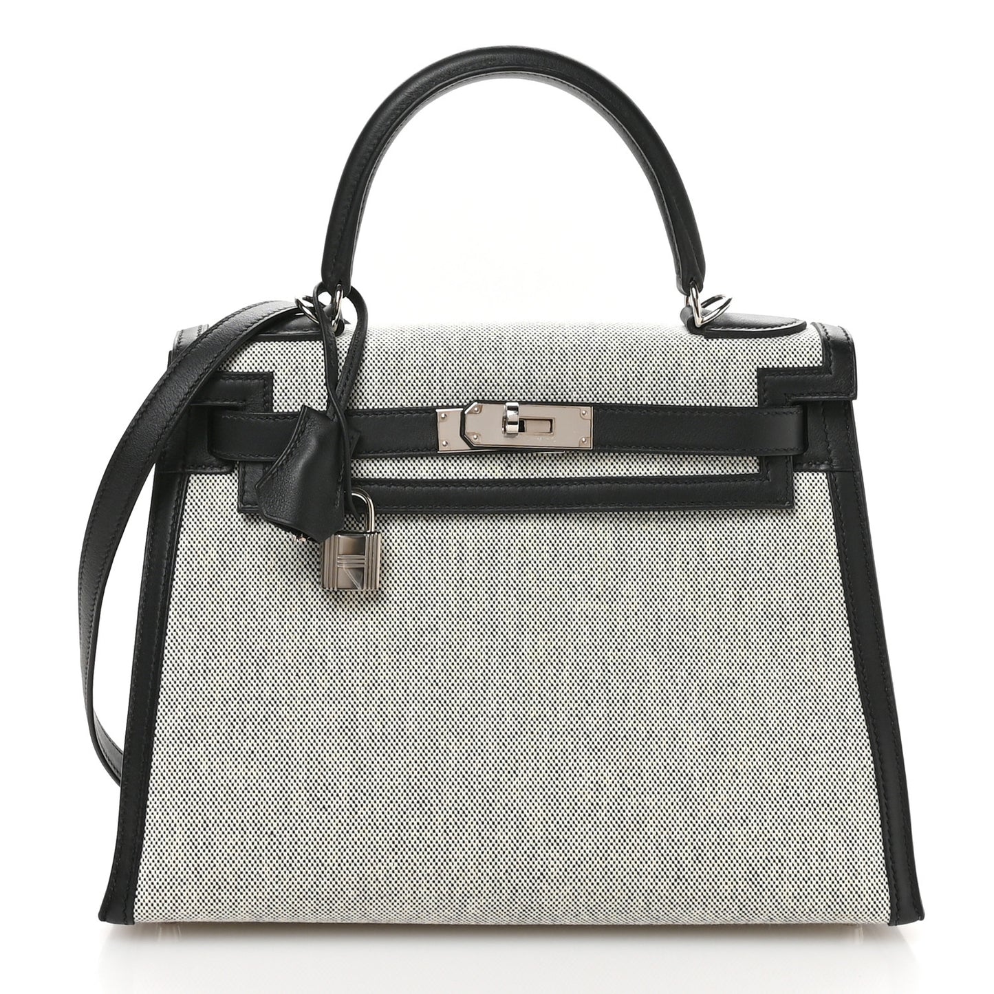 Toile Swift Kelly Sellier 28 Ecru Black