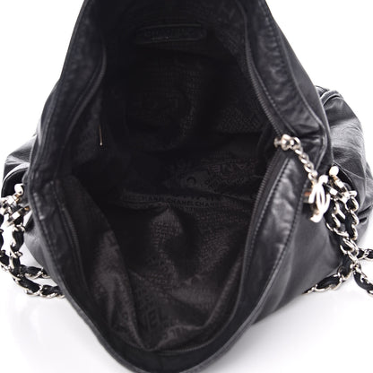Chanel Lambskin Ultimate Soft Hobo Black 5 of 10