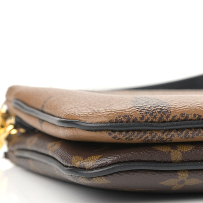 Louis Vuitton Reverse Monogram Giant Double Zip Pochette 6 of 7