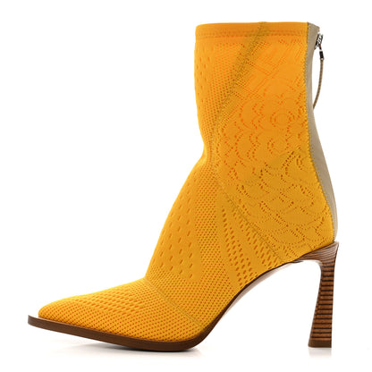 Fendi Technical 3D Mesh FFrame Ankle Boots 38.5 Reggae 1 of 7