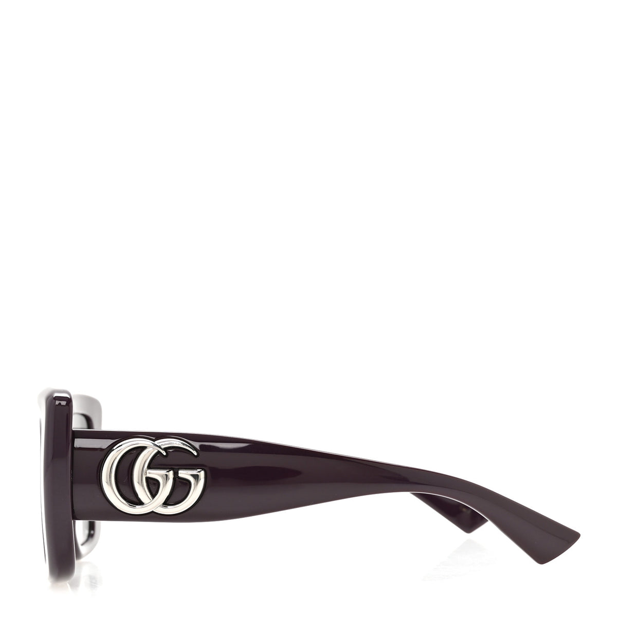 Acetate Square GG Marmont Logo Sunglasses GG1975S Purple