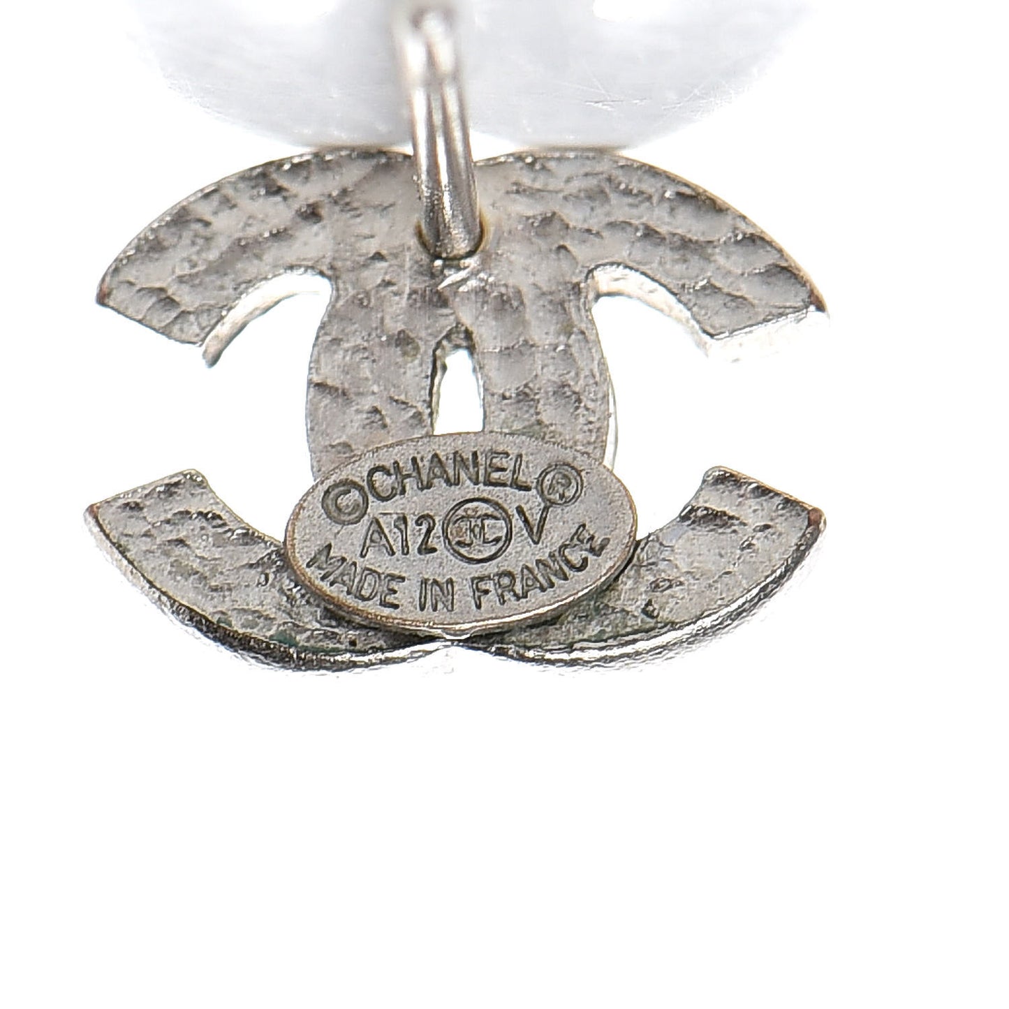 Crystal Mini Timeless CC Earrings Silver