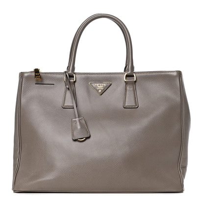 Prada Saffiano Large Galleria Double Zip Tote Argilla 1 of 8