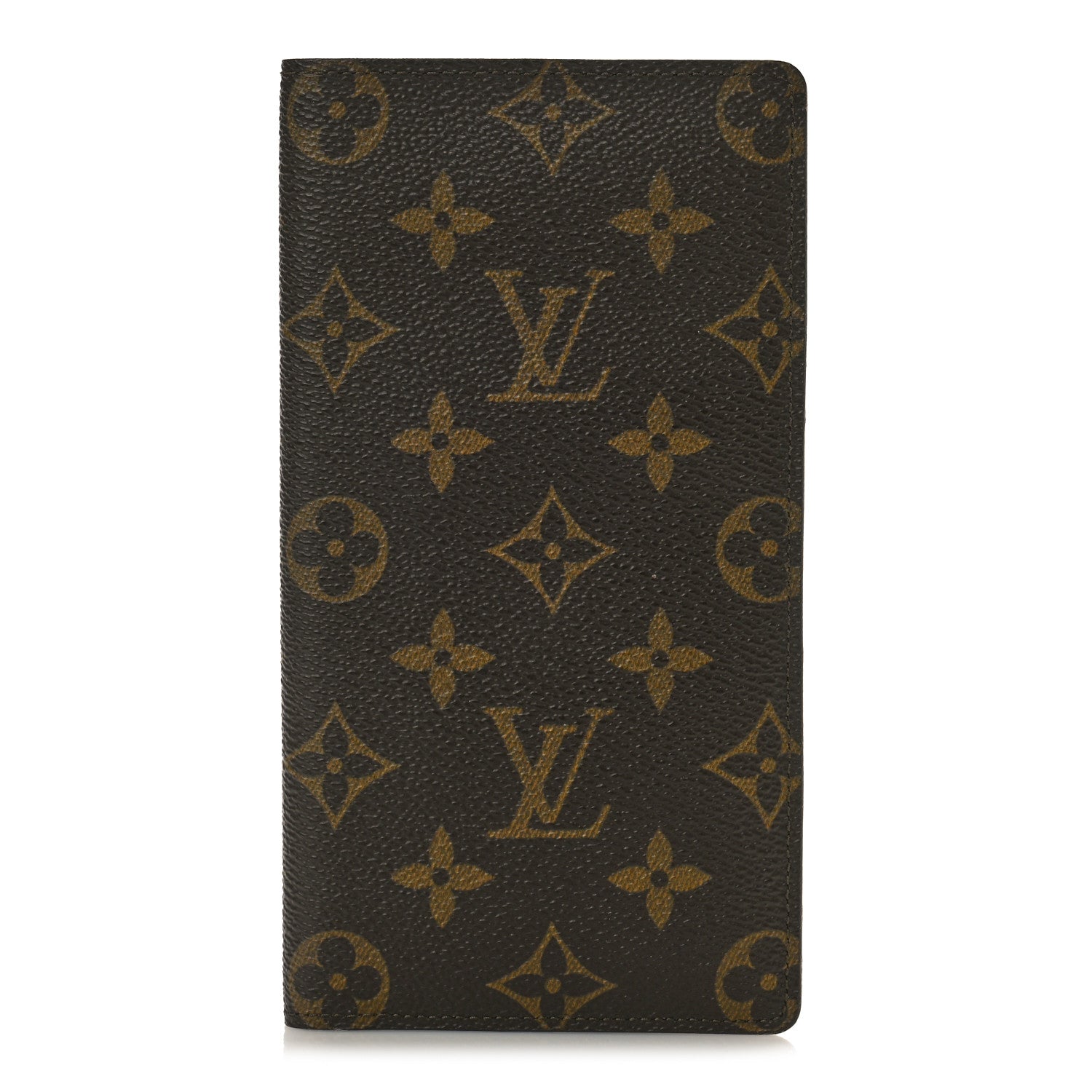 Louis Vuitton Monogram Porte Valeurs Checkbook Wallet 1 of 9