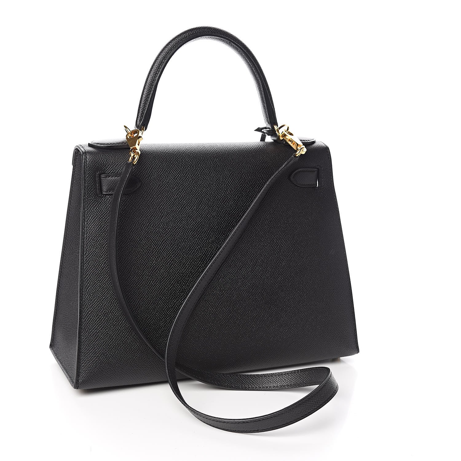 Hermes Epsom Kelly Sellier 28 Black 3 of 37