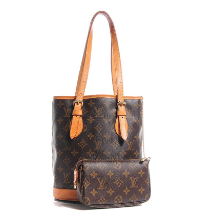 Louis Vuitton Monogram Petit Bucket 23 3 of 8