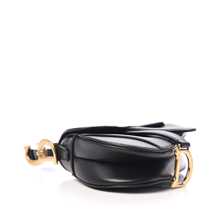 Christian Dior Calfskin Mini Saddle Bag Black 3 of 8
