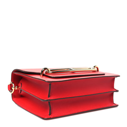 Hermes Allegro Mini Sac Roulis Rouge Piment 4 of 11