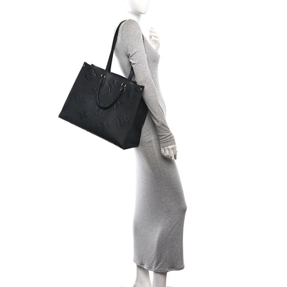 Louis Vuitton Empreinte Monogram Giant Onthego GM Black 2 of 9