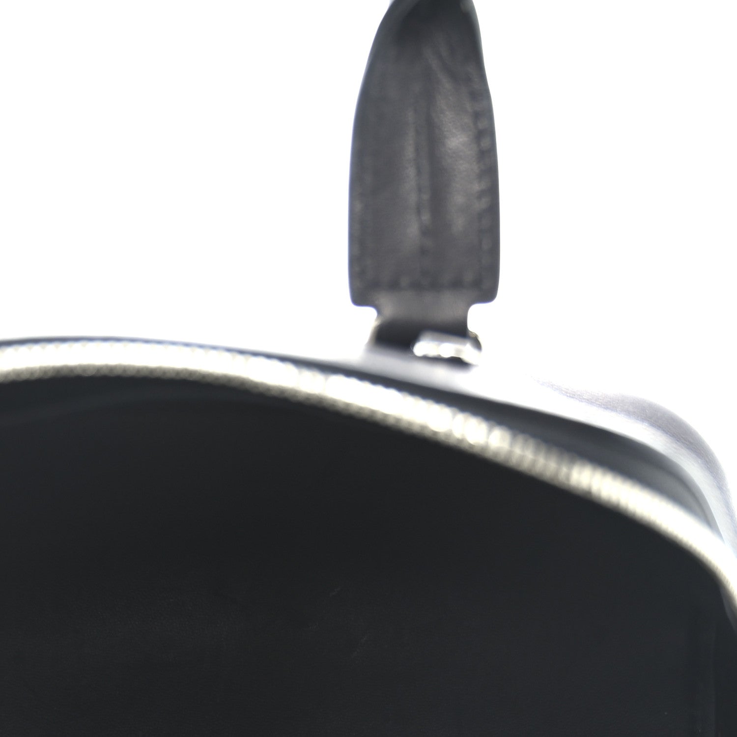 The Row Saddle Calfskin Mini Devon Bag Black 5 of 9