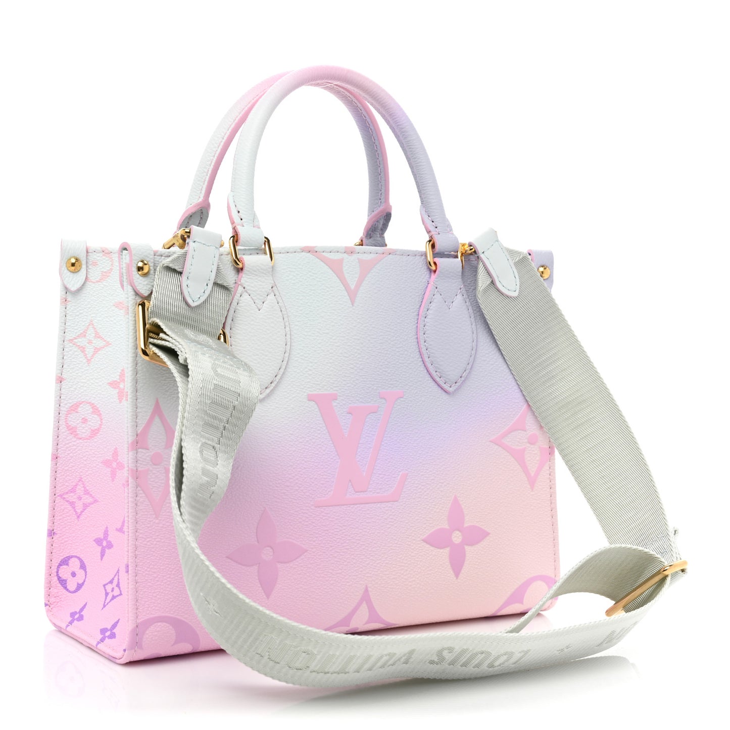 Monogram Giant Spring In The City Onthego PM Sunrise Pastel