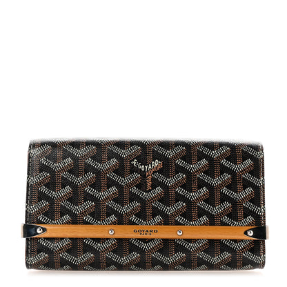 Goyard Goyardine Monte Carlo Mini Phone Case Black Gold 1 of 7