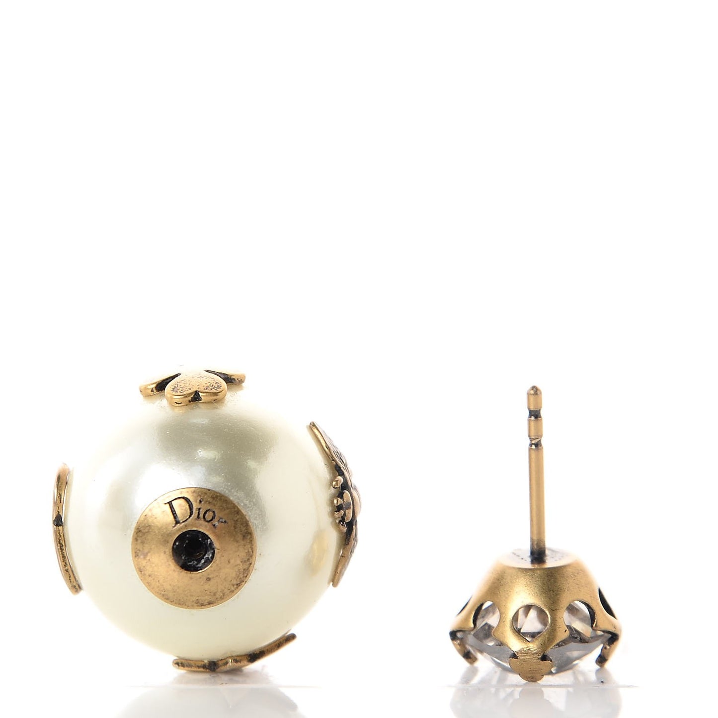 Mise En Dior Tribal Crystal Charm Earrings