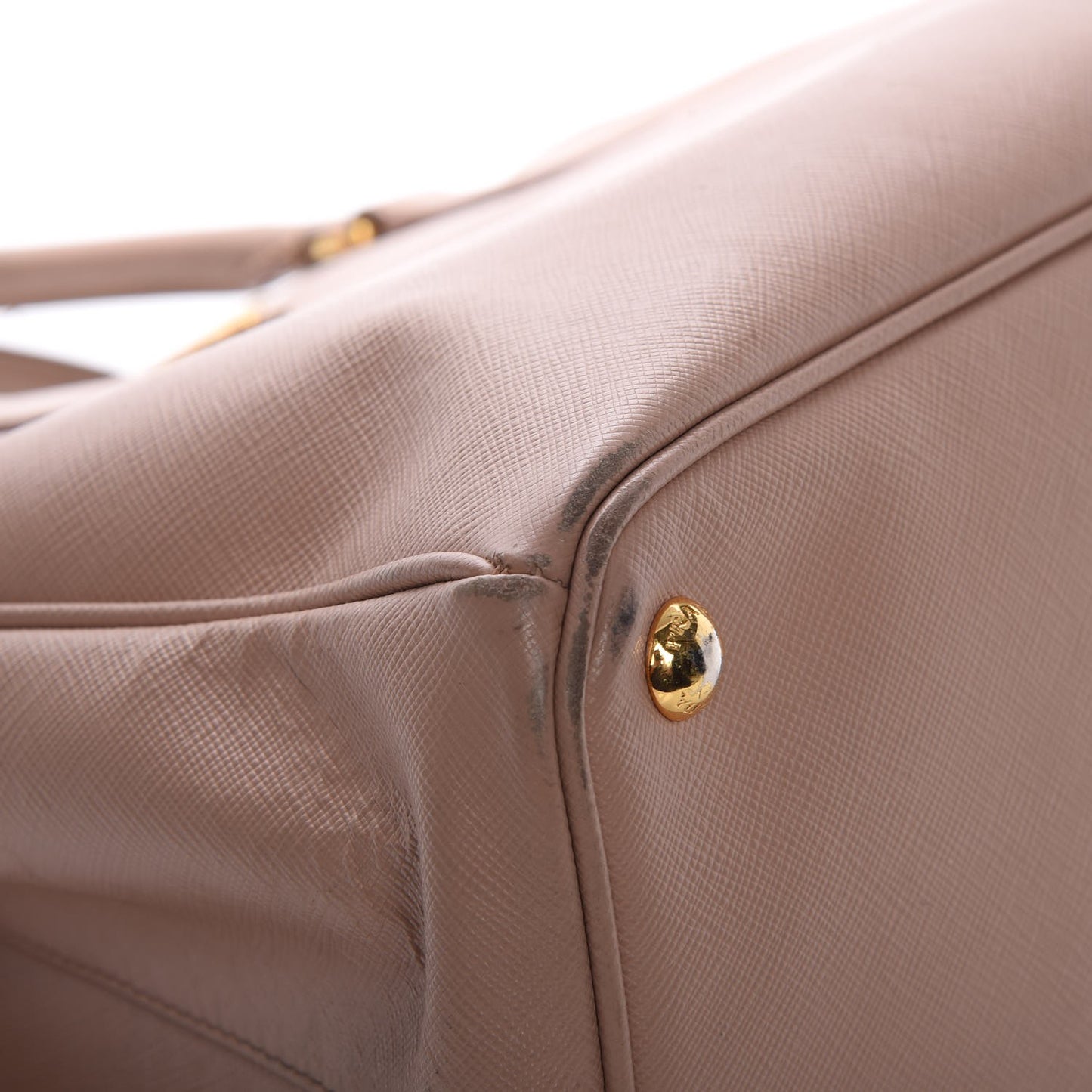 Saffiano Medium Double Zip Tote Cammeo