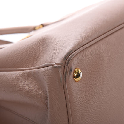 Prada Saffiano Medium Double Zip Tote Cammeo 15 of 18