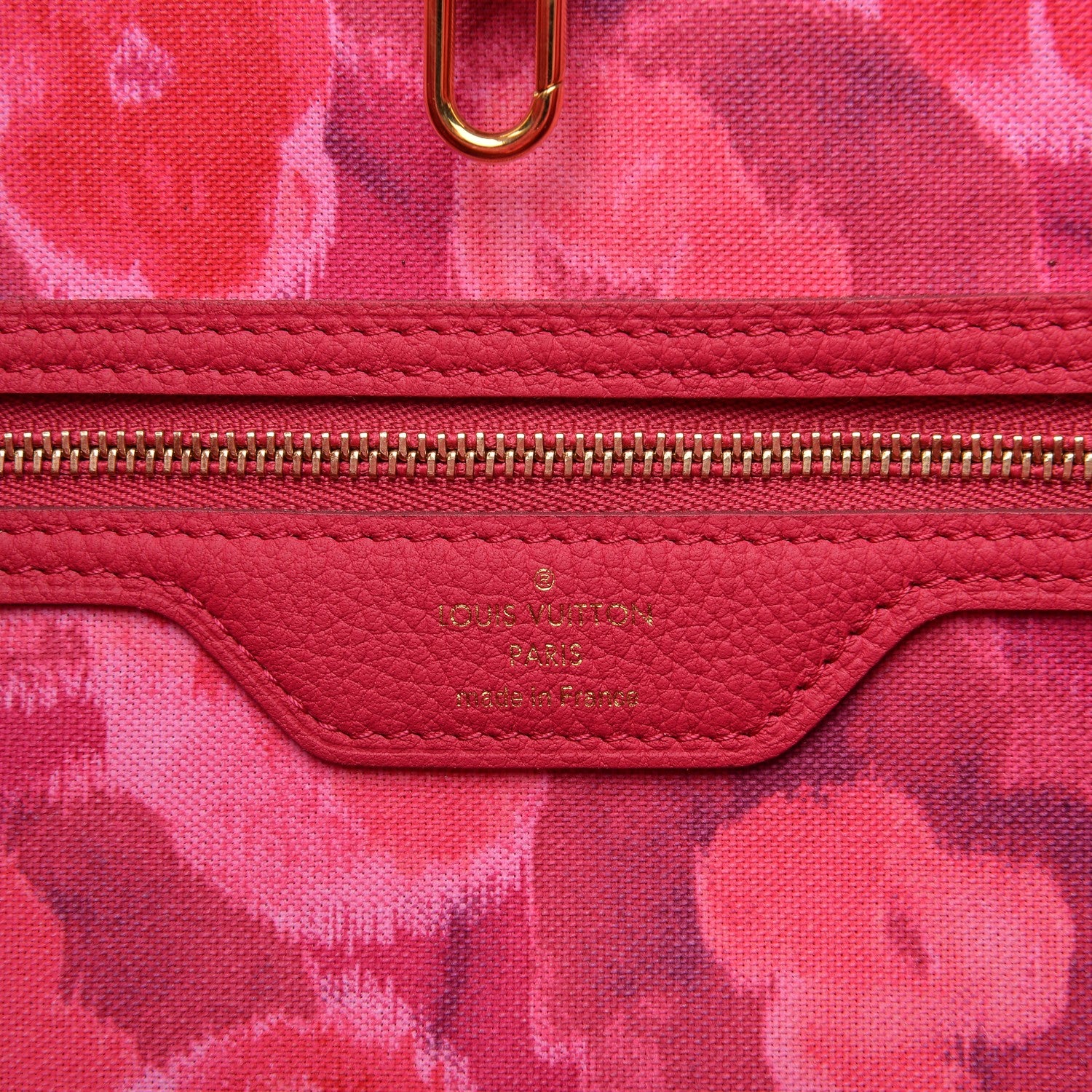 Louis Vuitton Monogram Articles de Voyage Ikat Neverfull GM Rose Indien 6 of 12
