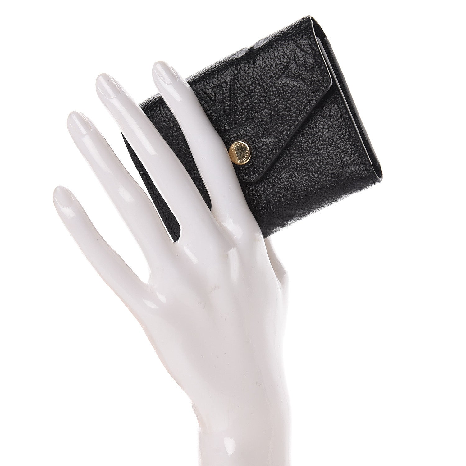 Louis Vuitton Empreinte Zoe Wallet Black 2 of 8