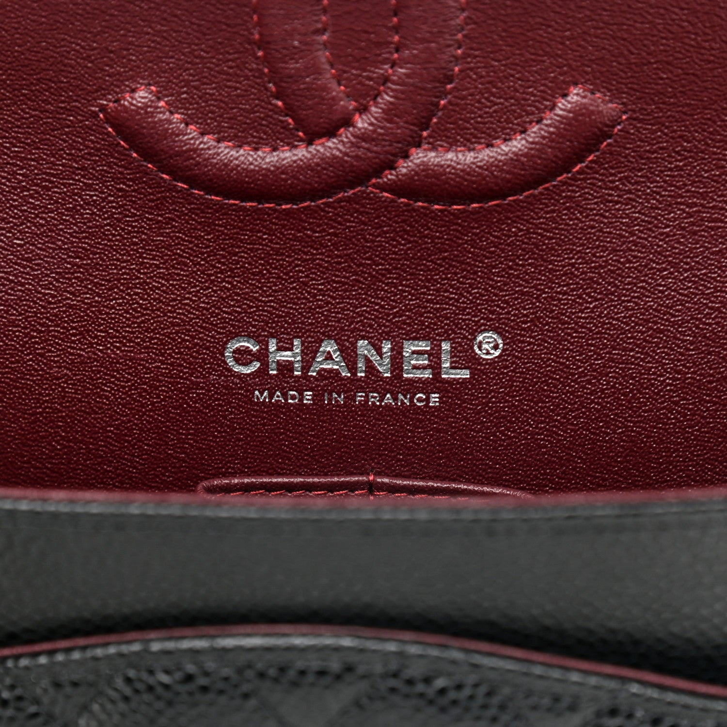 Chanel Caviar Quilted Medium Double Flap Black 6 of 9