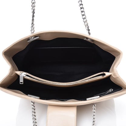Saint Laurent Calfskin Y Quilted Monogram Large Loulou Shopper Nude Powder 5 of 12