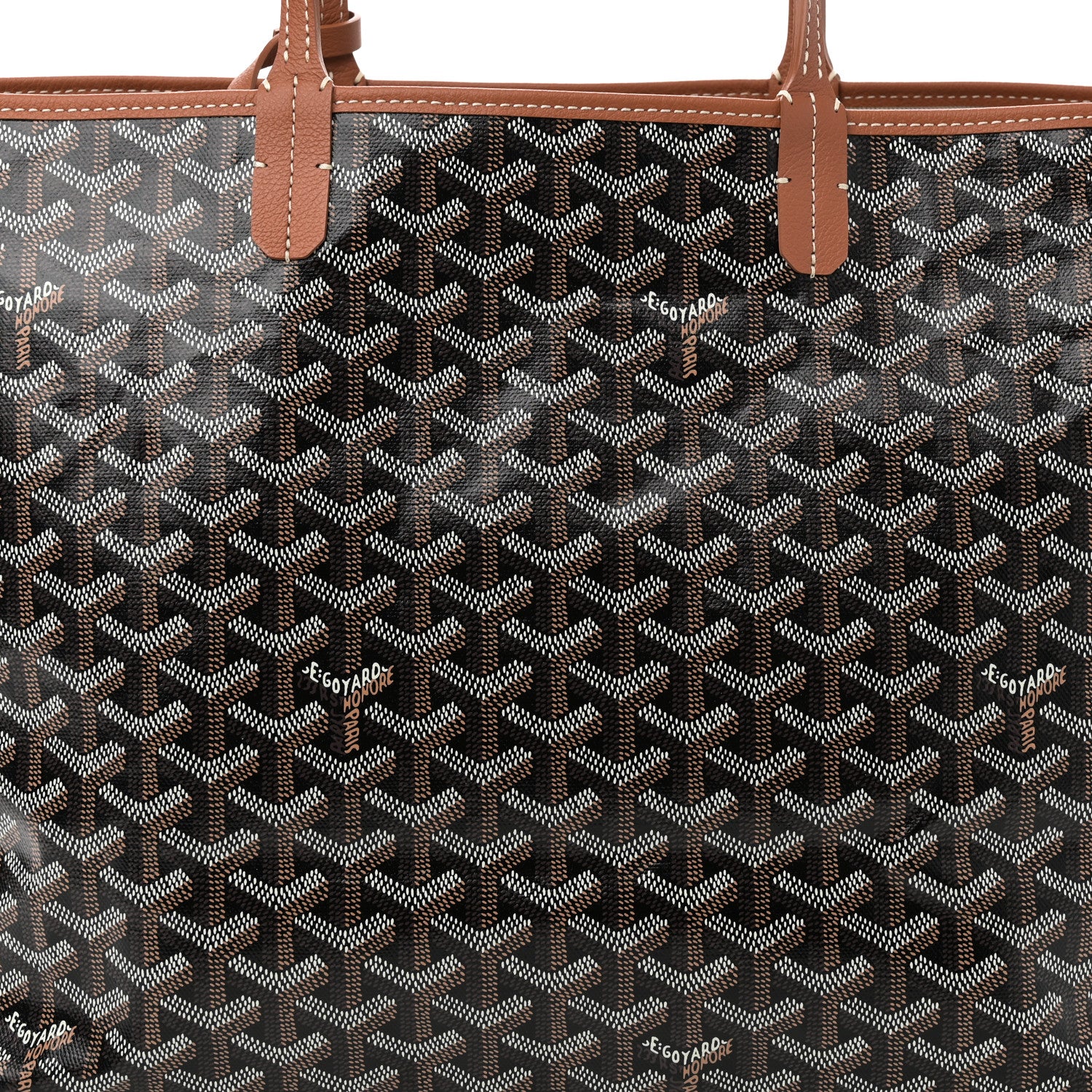 Goyard Goyardine Saint Louis PM Black Gold 9 of 11