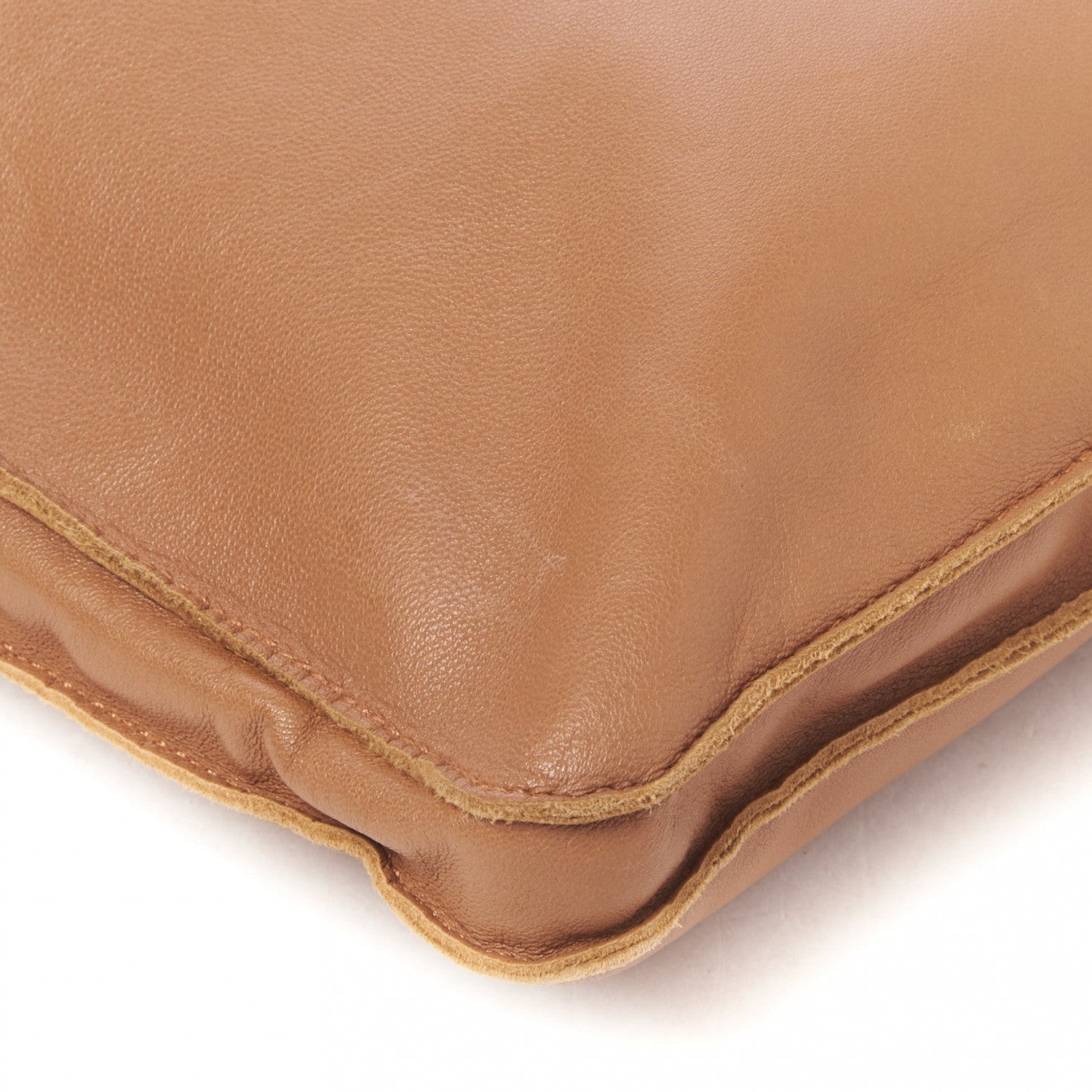 Hermes Lambskin Clou De Selle Pouch Gold 5 of 9