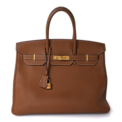 Hermes Togo Birkin 35 Gold 8 of 11