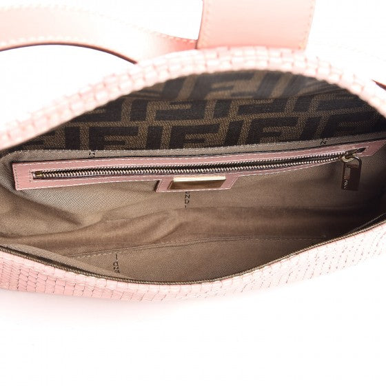 Calfskin Woven Baguette Cipria Beige Phard