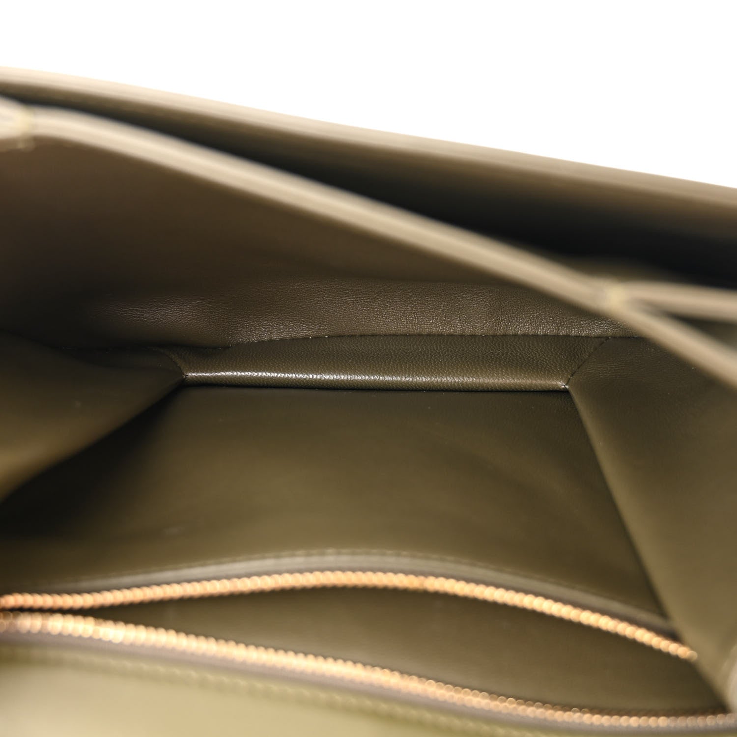 Celine Smooth Calfskin Medium Tabou Dark Olive 5 of 10