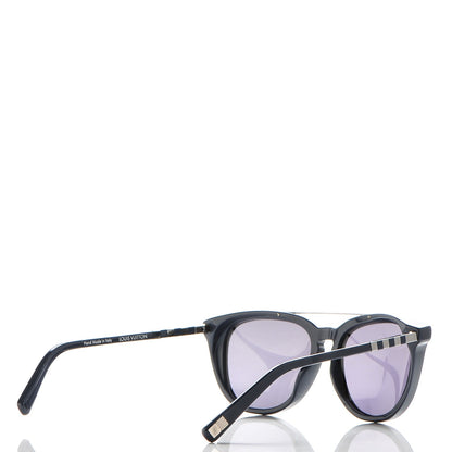 Louis Vuitton Conviction MM Sunglasses Z0687W Blue Grey 4 of 7
