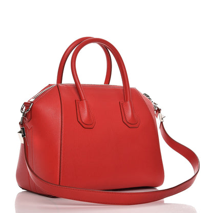 Givenchy Sugar Goatskin Small Antigona Red 4 of 8