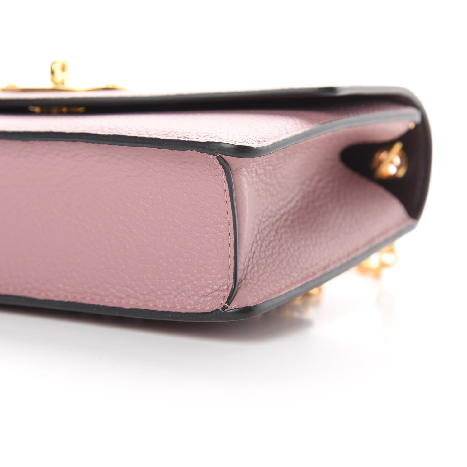 Mulberry Small Classic Grain Calfskin Small Darley Mocha Rose 11 of 12