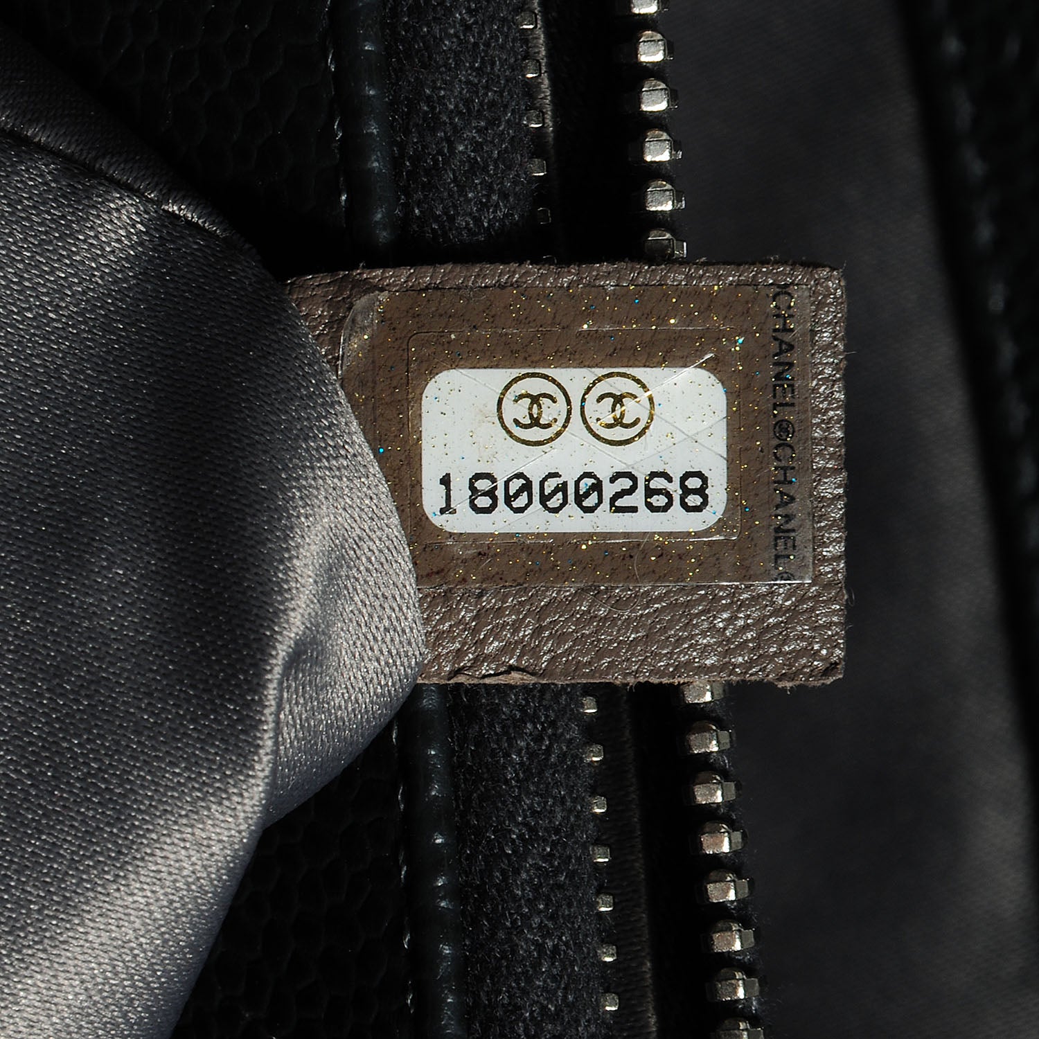 Chanel Caviar XL Grand Shopping Tote GST Black 7 of 7