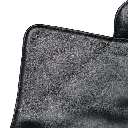 Chanel Lambskin Quilted Messenger Bag Black 13 of 21