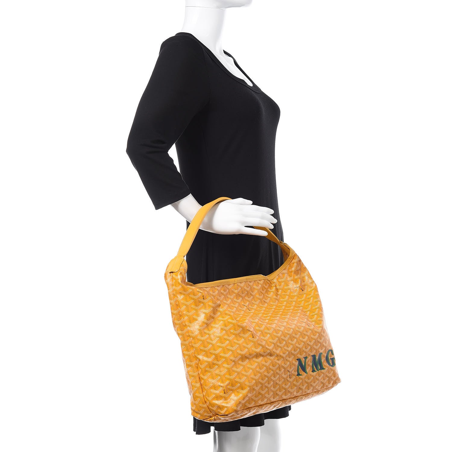 Goyard Goyardine Fidji Zip Hobo Yellow 2 of 13