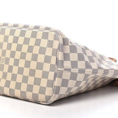 Louis Vuitton Damier Azur Neverfull MM 9 of 9